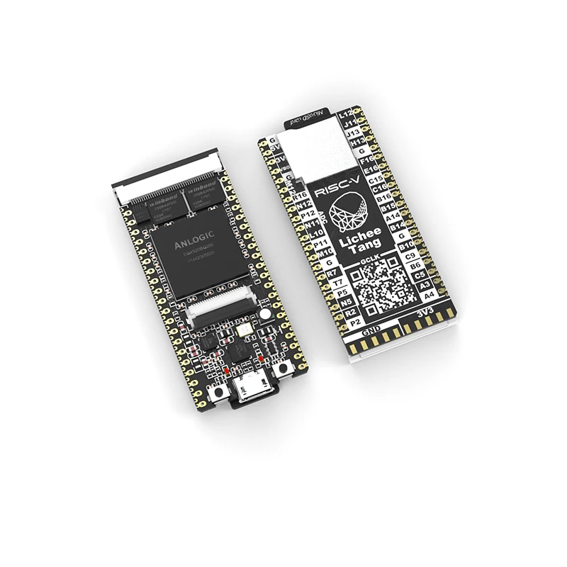 Micro Usb С Откидывающейся Крышкой из зернистой Тан risc v FPGA развитию 32 бита Ширина 64mbit