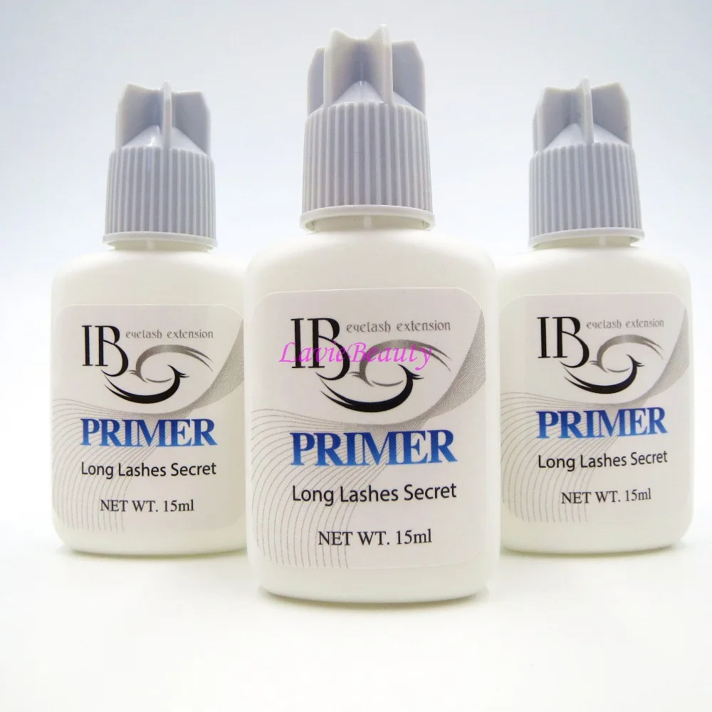 free shipping 5 bottles ibeauty Eyelash Extensions clear Primer for Eyelash Application From South Korea 15ml/bottle