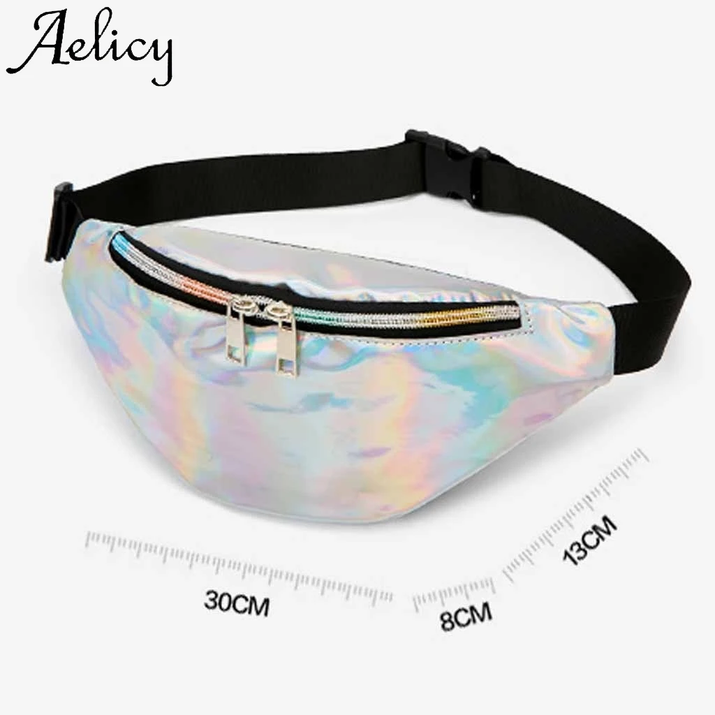 Aelicy модная нейтральная Спортивная Лазерная пляжная сумка мессенджер через плечо