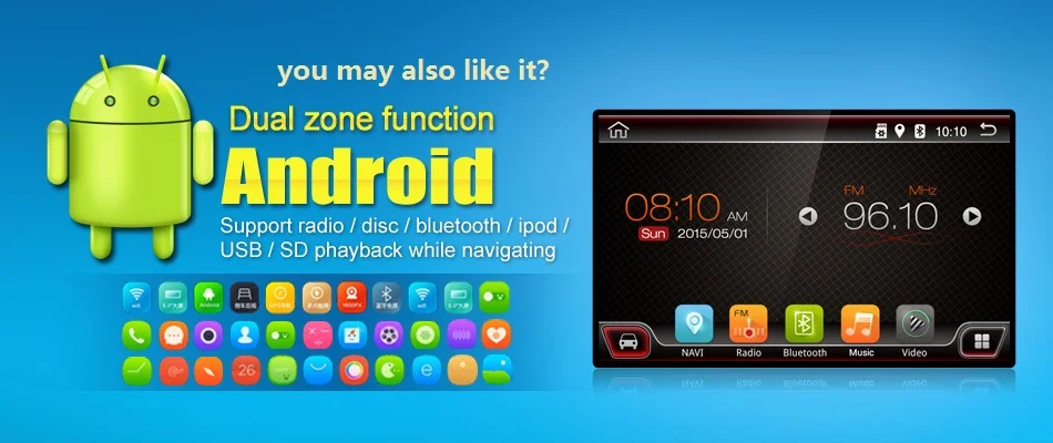 Bosion 4/8 core 2 din для Ford Focus 2009 Android 8/9 Авторадио автомобильный мультимедийный плеер gps навигация головное устройство с wifi BT USB