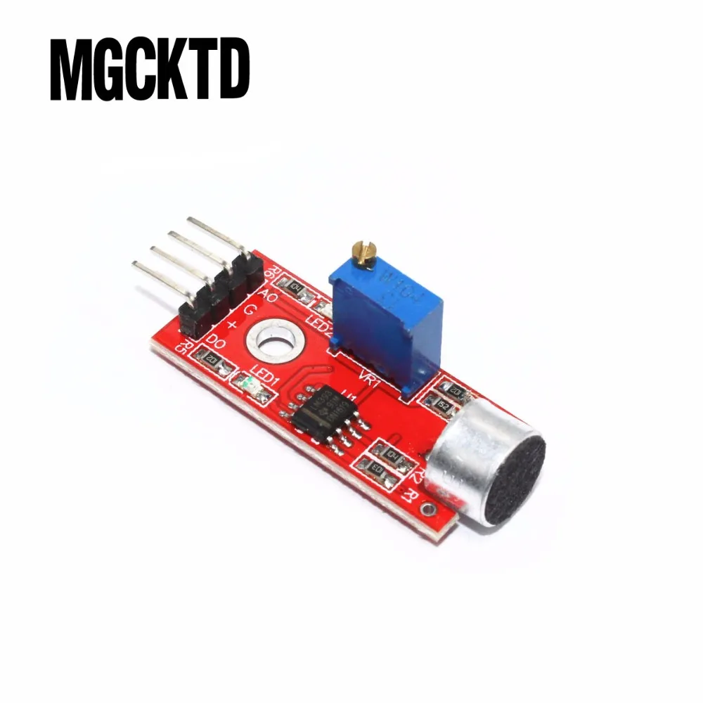 Высокочувствительный звуковой модуль обнаружения микрофона для AVR PIC KY 037 DIY|microphone