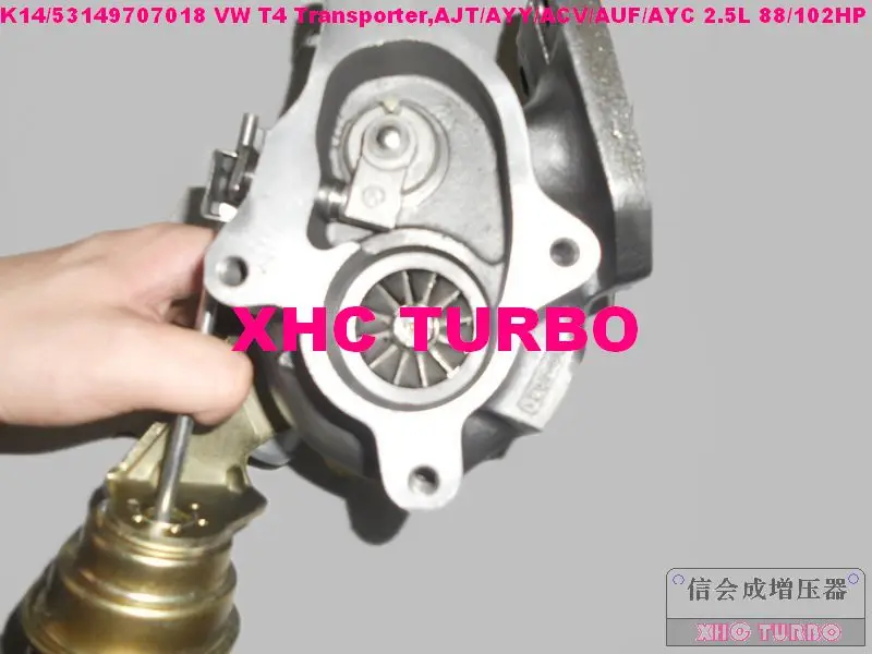Новый турбокомпрессор K14/074145701A 53149707018 для VW Age T4 Transporter AJT/AYY/ACV/AUF/AYC 2.5TDI|t4 t5|turbocharger