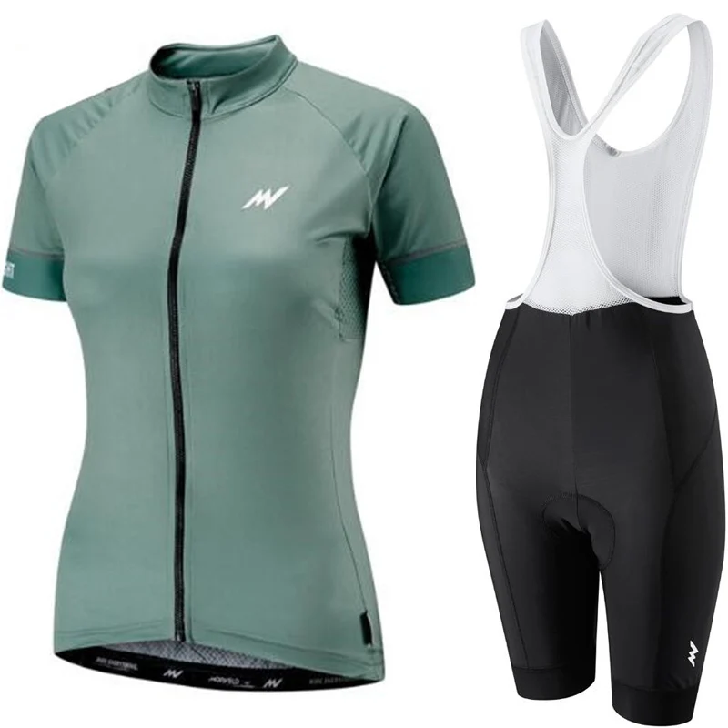MORVELO Pro Women Cycling Set MTB Bike Clothing Female Racing Bicycle Clothes Ropa Ciclismo Girl Cycle Wear Bib Short | Спорт и