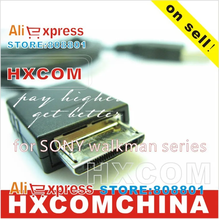 Опт в продаже! USB кабель A705 A806 E456 E453 X1050 F805 Z1050 для mp3 плеера Sony|usb usb|for cablebulk price |
