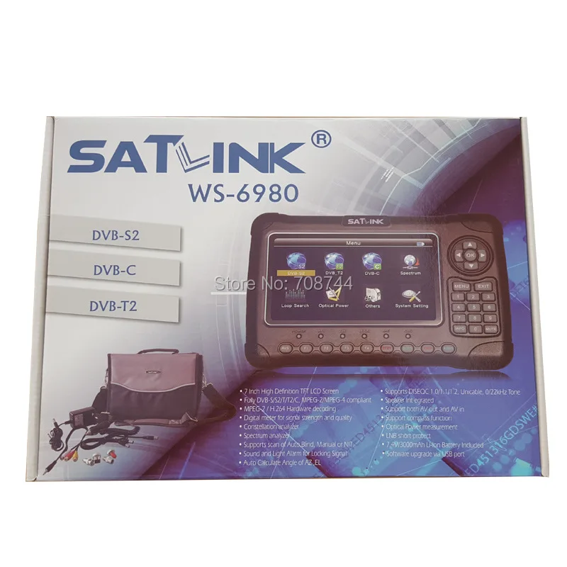 Оригинальный сенсорный ЖК экран диагональю 7 дюймов стандарта DVB T/T2 и стандартный