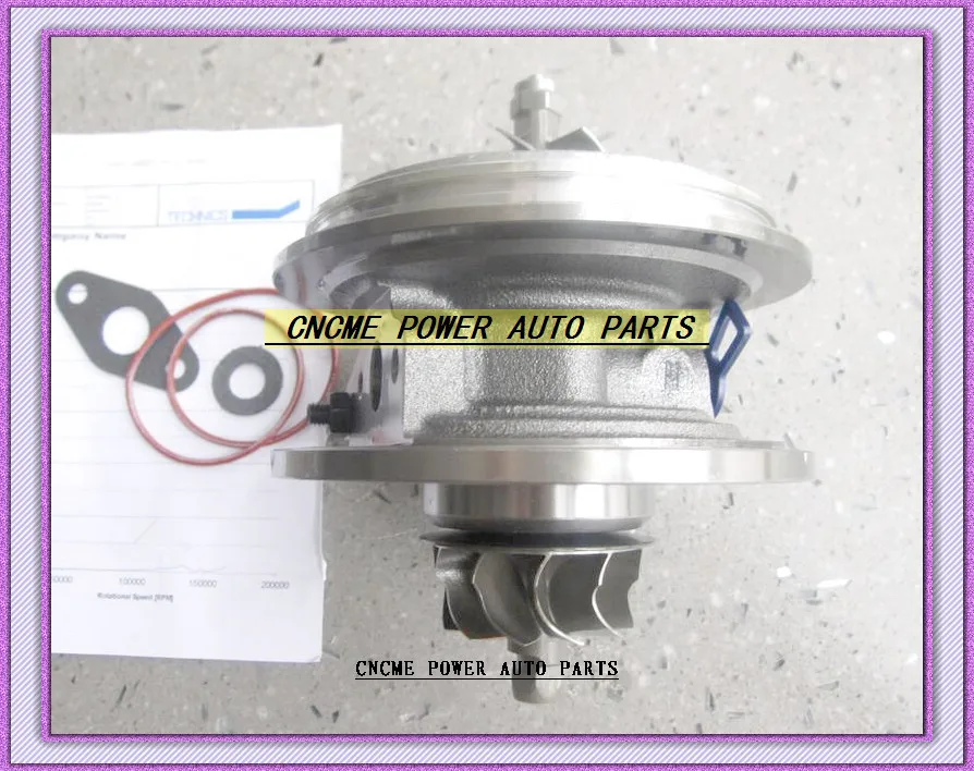 Турбокартридж CHRA BV43 5303 988 0109 970 53039880109 турбина для AUDI A4 2.0L TDI B7 05 BRD твердость кВт|turbo