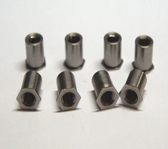 

100PCS M3*3 MM Flat Hex Rivet Nut Rivnut Insert Nutsert column Nut .