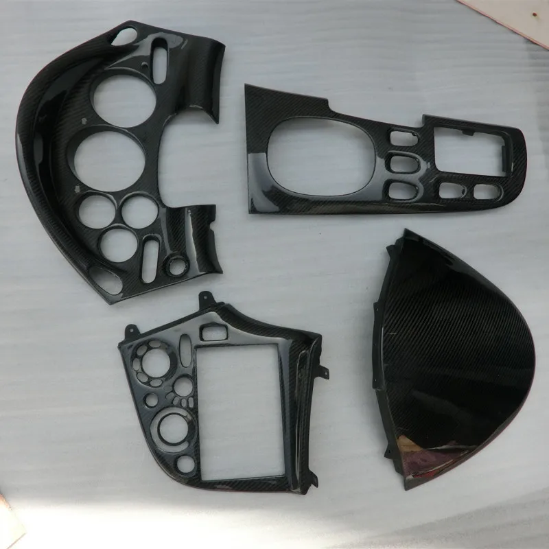 Для 1992 1997 RX7 FD3S RHD стильное углеродное волокно (4 шт./компл.) внутреннее