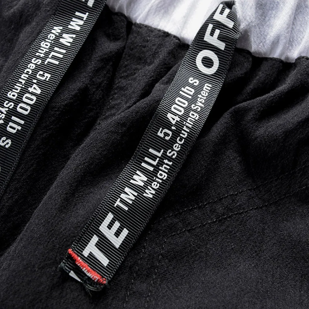 

Casual summer shorts men elastic waist sports shorts men cotton shorts Summer Loose Belt Drawstring Cotton Beach Shorts Y614
