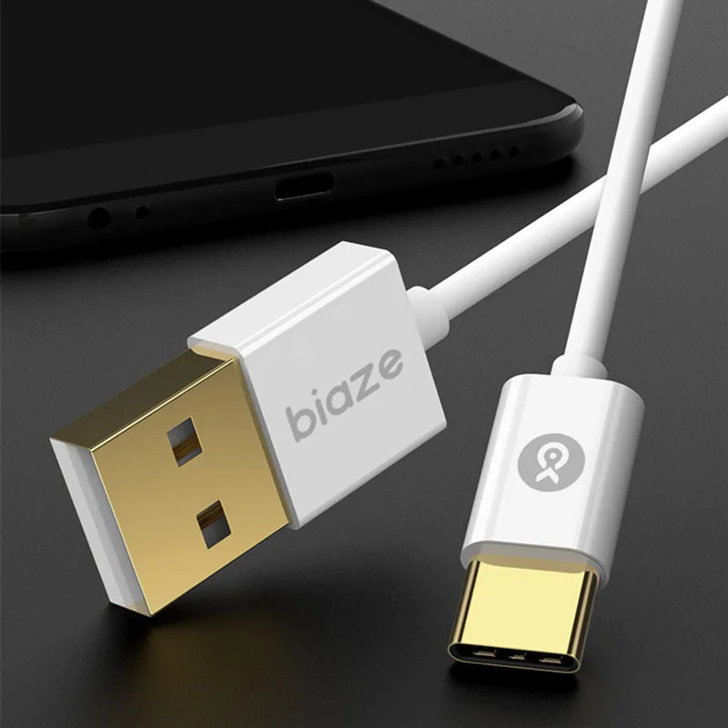 Biaze usb type C кабель для быстрой зарядки USB C кабель для передачи данных type-c кабель для зарядного устройства USB для huawei samsung S9 S8 plus Note 9 8 Xiaomi Mi 8