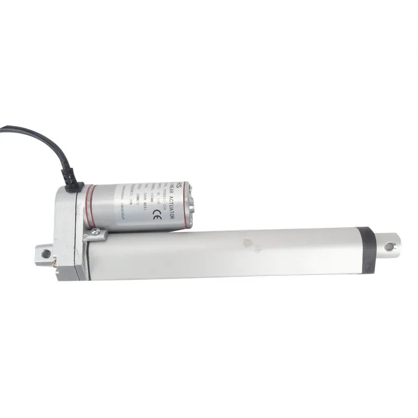 

150mm Waterproof Stroke Actuator Electric Linear Actuator DC 12V/24V Heavy Duty 500N Load Mini Linear Actuator