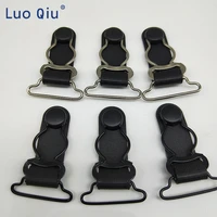 belt clip suspender clip plastic metal black corset leg garter hooks ends hosiery stocking grips 500 pcslot 25mm luo qiu