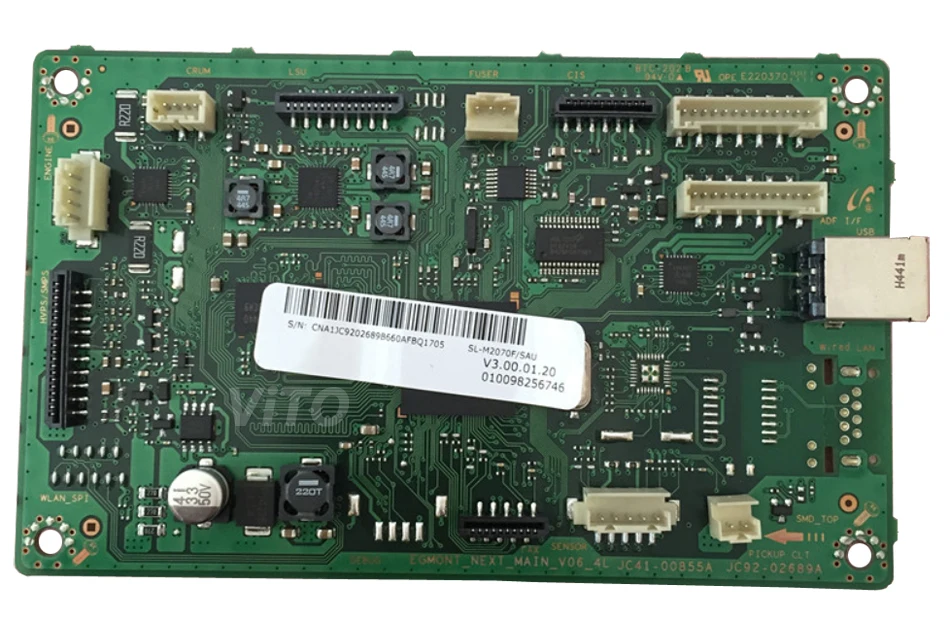 Плата для форматора, материнская плата для samsung SL-M2070 SL-M2071 M2070F SL-M2071FW PCA в сборе, плата для форматора логики, JC92-02689A JC92-02688B
