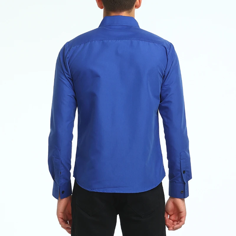 Мужские рубашки мужская рубашка с длинным рукавом летняя в Корейском стиле