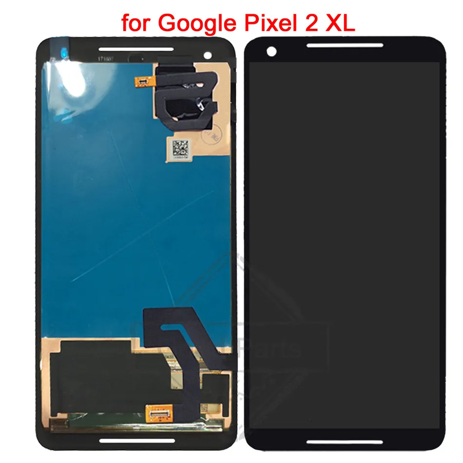 Amoled для 6 0 &quotGoogle Pixel 2 XL ЖК-дисплей кодирующий преобразователь сенсорного экрана в