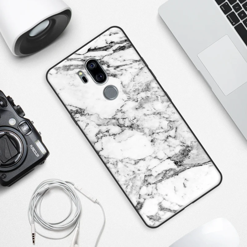 Для LG G7 чехол ThinQ TPU силиконовый мягкий деревянный камень узорчатый Телефон