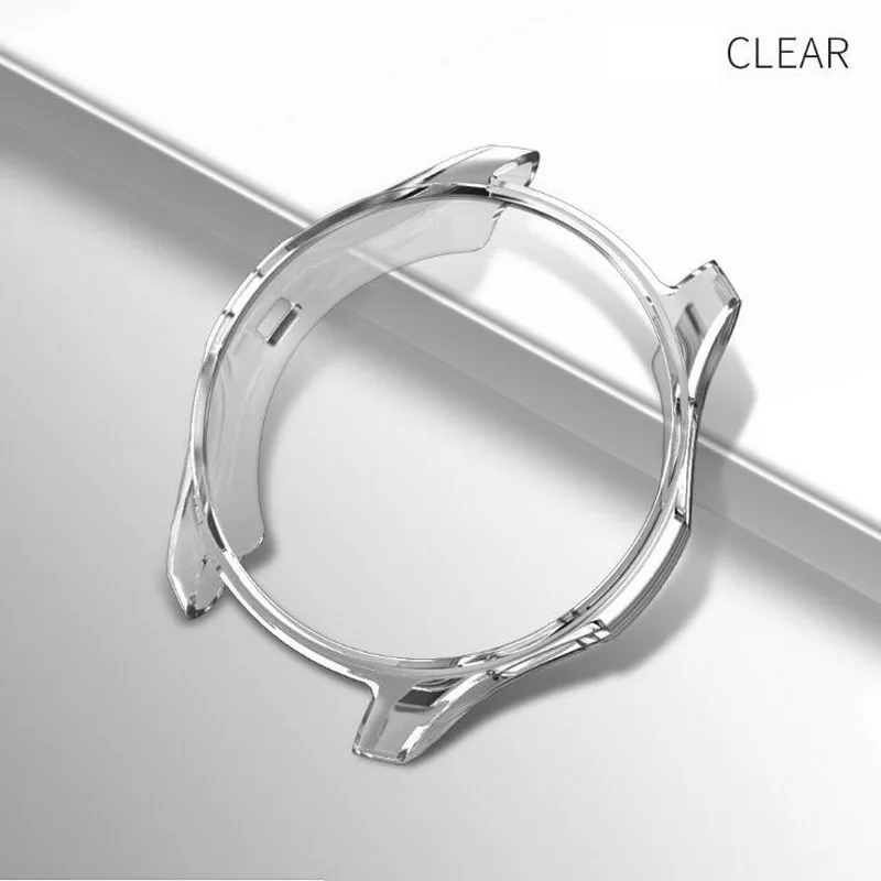 ТПУ мягкий чехол для смарт часов чехол для samsung Galaxy gear S3 Frontier классические часы 46 мм ультра тонкий защитный силиконовый чехол
