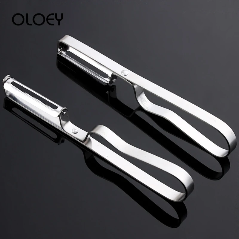 Овощечистка OLOEY из нержавеющей стали для фруктов яблок нож чистки овощей бытовой