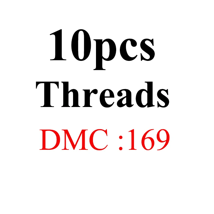 Golden Panno DIY DMC 150-221 вышивка нитью нитки 10 шт./лот 1,2 м Набор для вышивки крестом наборы для вышивки крестом 11,12 - Цвет: 1.2m10pcs-DMC169