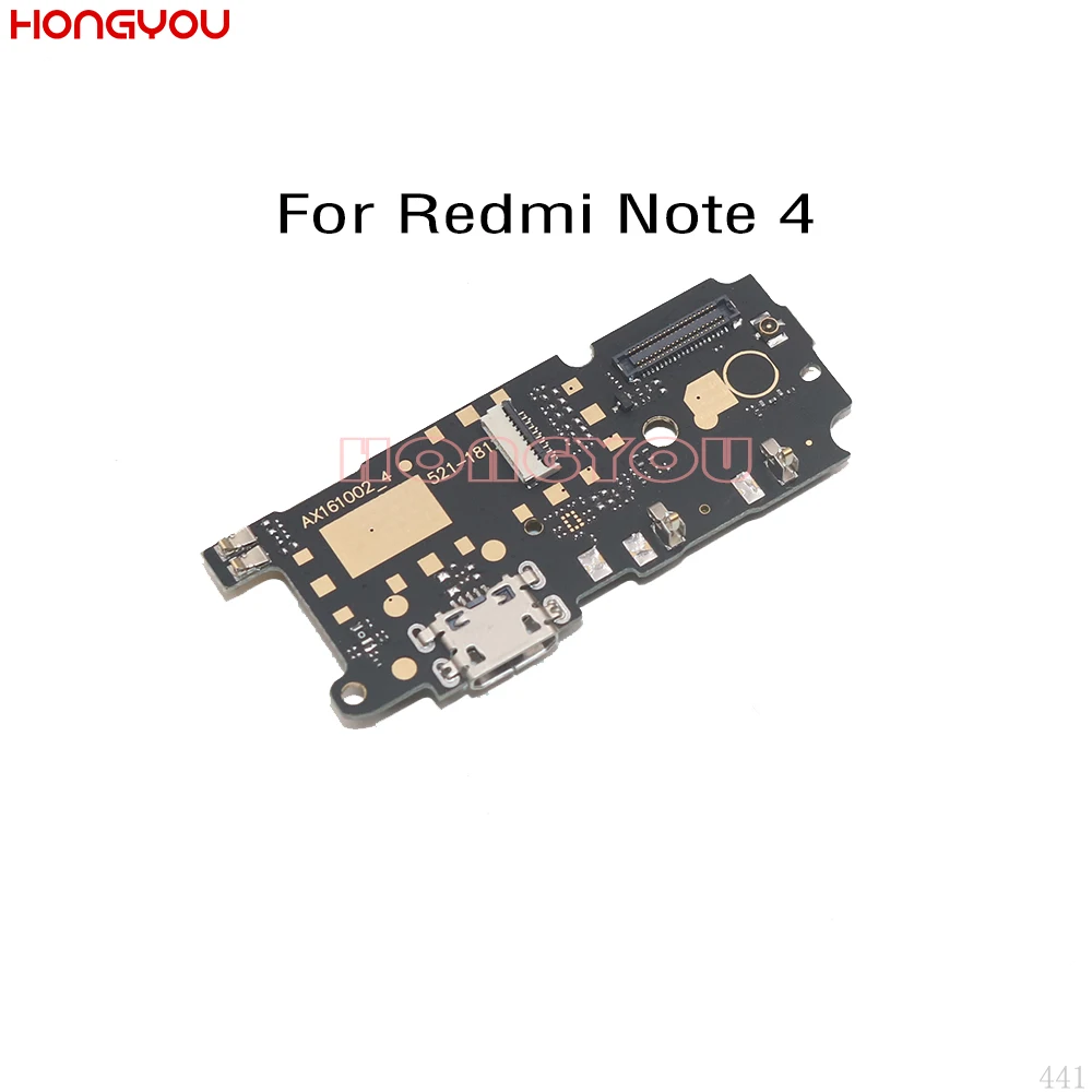 USB Charge Dock Board Charging Socket Jack Port Plug Connector Flex Cable For Xiaomi Redmi NOTE 4 | Мобильные телефоны и