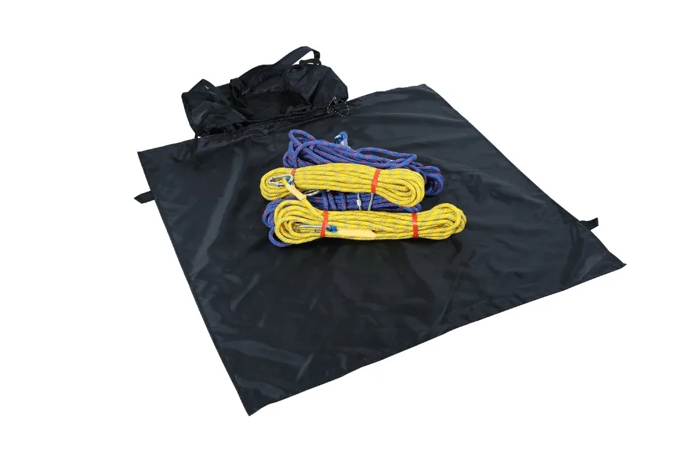 LUCKSTONE Ultralight Foldable Rock Climbing Rope Bag Gear Storage Holder with Large Groundsheet Tarp | Спорт и развлечения