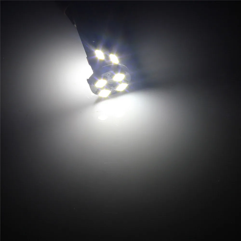 ANGRONG 2x T10 W5W 501 194 168 8 SMD светодиодный лампы внутреннего бокового светильник белый