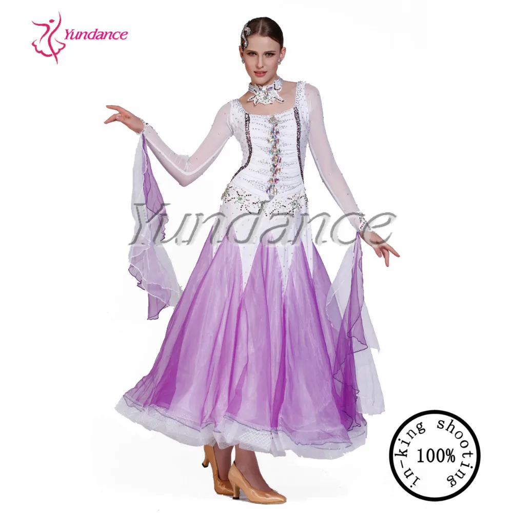 

B-1364 2016 Light Purple Hot Selling Ballroom Dance Dresses