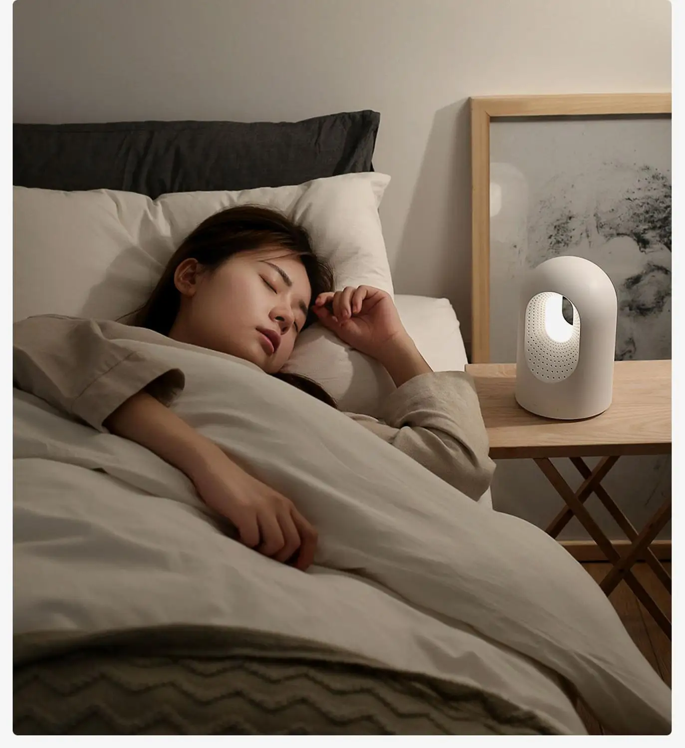 Xiaomi Mijia AFU масляный диффузор Многофункциональный ароматизатор инструмент для сна светильник кольцевой светильник Автоматическая регулировка Ароматерапия