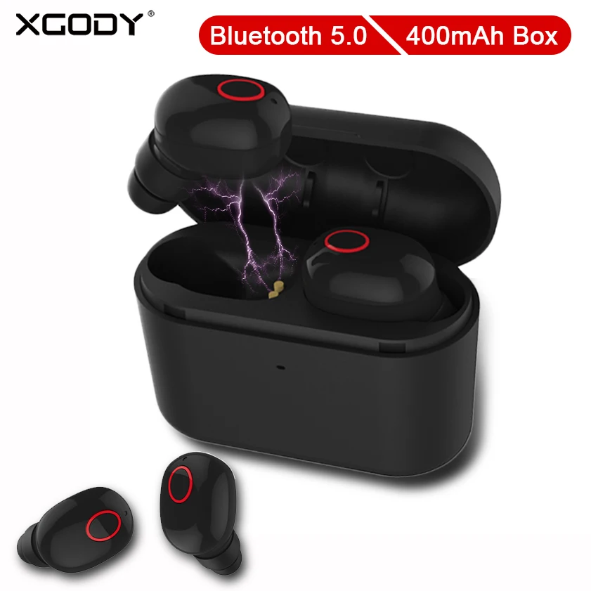 XGODY T13 TWS 5 0 беспроводные bluetooth наушники гарнитура Мини Портативный двойной