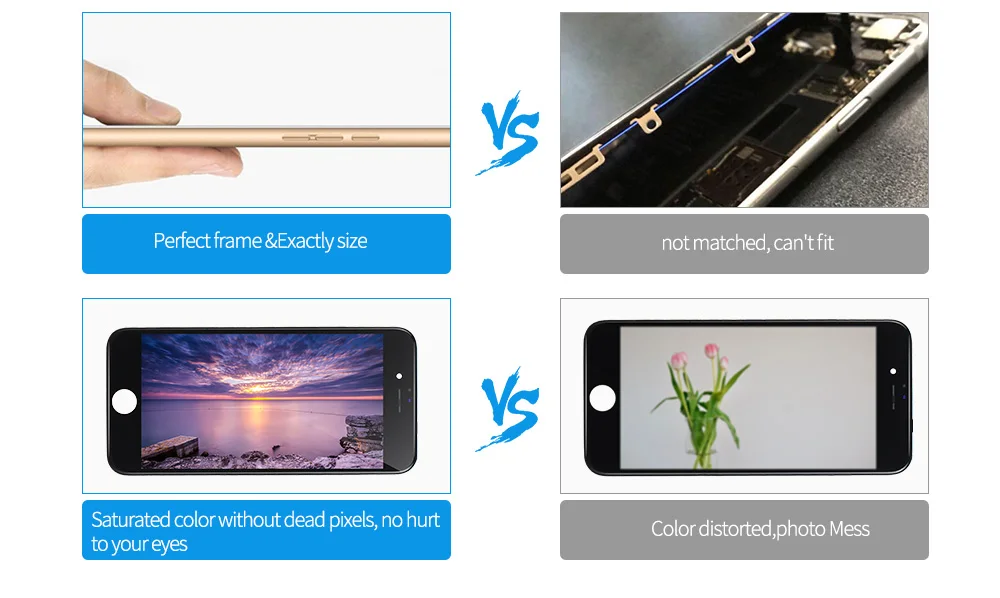 Полный комплект в сборе экран для iPhone 7 7 Plus ЖК-дисплей сенсорный экран полная сборка+ камера без кнопки home