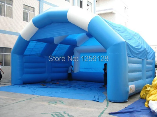 Оптовая продажа синий надувной структуры для выставки/выставки
