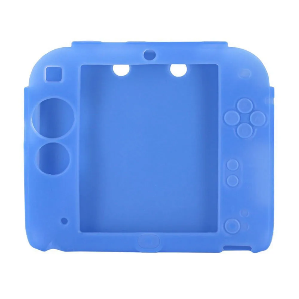 Soft Silicone Handheld Console Protector Skin Cover Case Anti-shock Game Player Protective Shell For Nintendo Nintend 2DS | Электроника