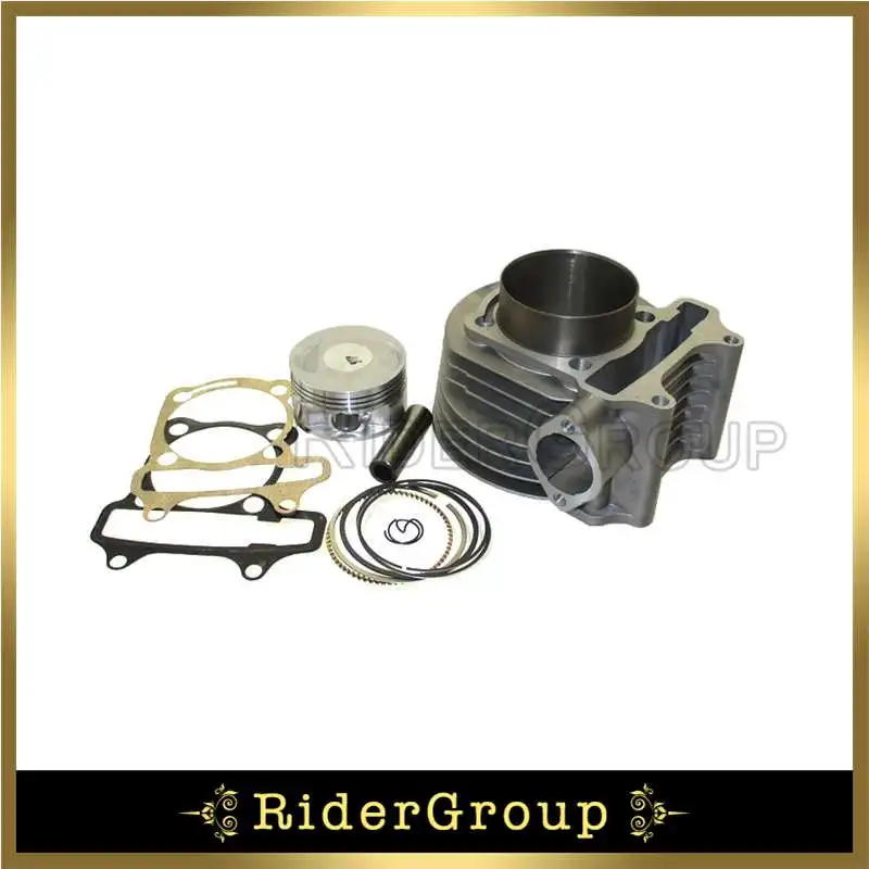 180cc цилиндр 61 мм комплект с большим отверстием для GY6 125cc 150cc 1P52QMI 1P57QMJ двигатель
