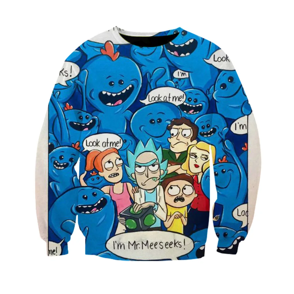 Рик и Морти Sweartshirt для мужчин женщин мужской s обувь мальчиков девочек Кофты