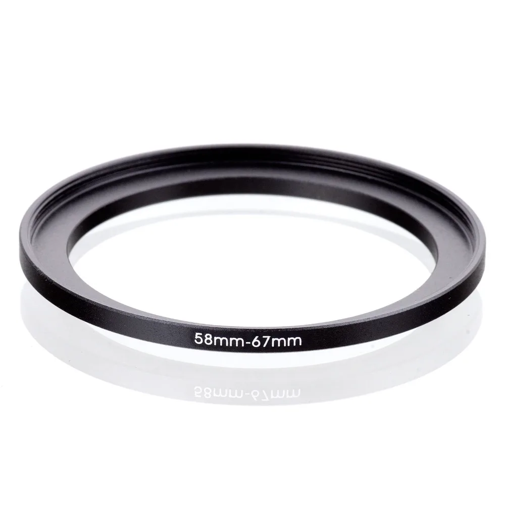 

original RISE(UK) 58mm-67mm 58-67mm 58 to 67 Step Up Ring Filter Adapter black