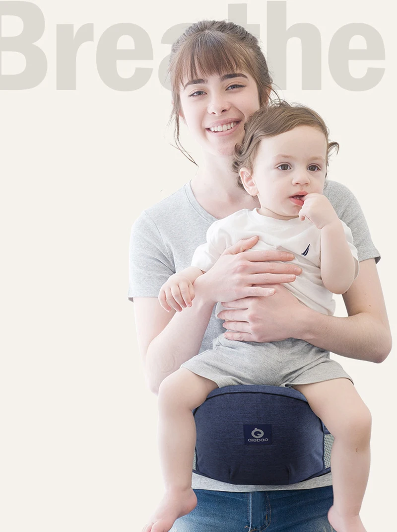 Honeylulu 3D Hollow Breathable Waist Stool Baby Carrier Seat Stool Sling For Newborns Kangaroo For Baby Hipsit Ergonomic Sling