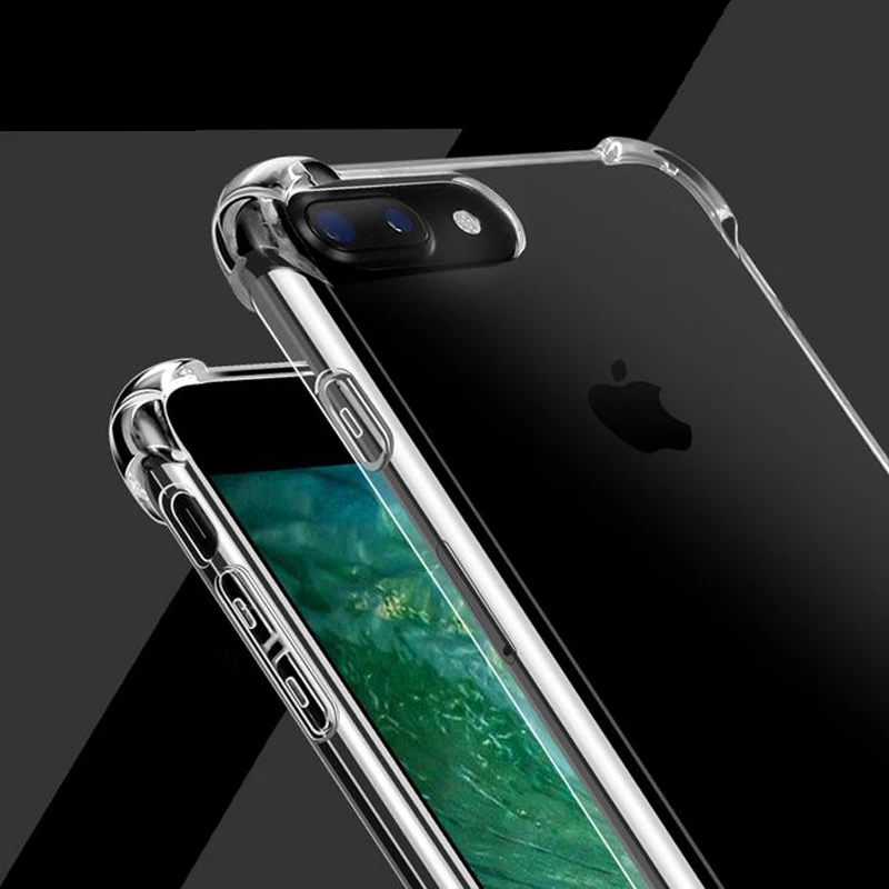 TPU чехол для iPhone XS Max мягкий прозрачные тонкие чехлы MAX XR X 7 PLUS 8 6S Чехол кристально