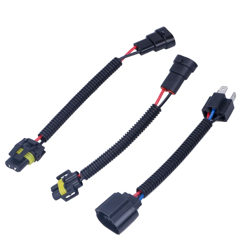 CARLitek 1 шт. комплект автомобильных фар разъем провода для Led H1 H3 H4 H7 H11 H13 9006 9007 5202