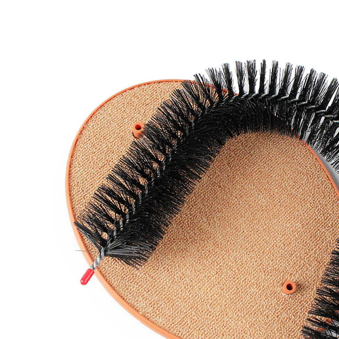 Подарок АРКА кошка самогруша с круглой флисовой базой игрушка кисть игрушки для