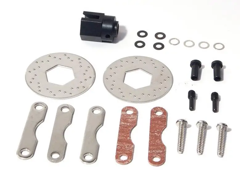 НОВЫЙ HPI 87150 двойной дисковый тормоз набор (нержавеющая сталь) Дикарь/нержавеющая