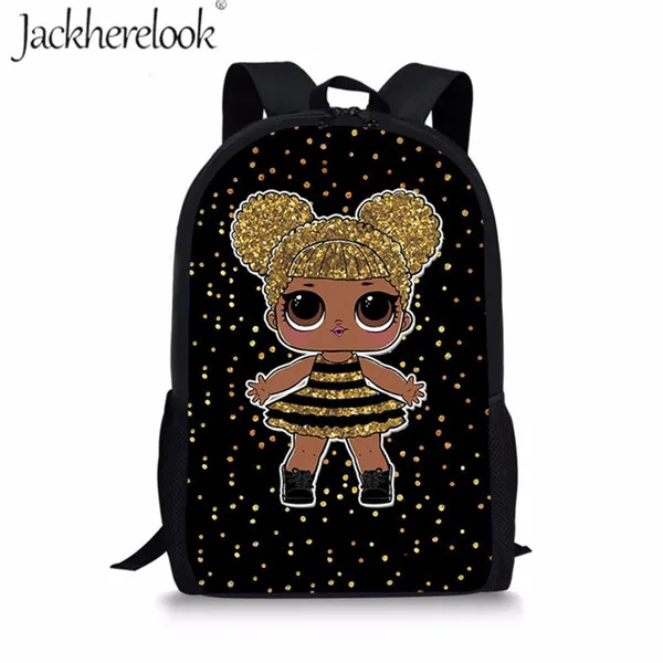 C Jackherelook школа моды в комплекте с набором подходящих сумок для детей черный арт в африканском стиле с принтом для девочек Школьный рюкзак; рюкзак для девочек-подростков, Satche - Цвет: C