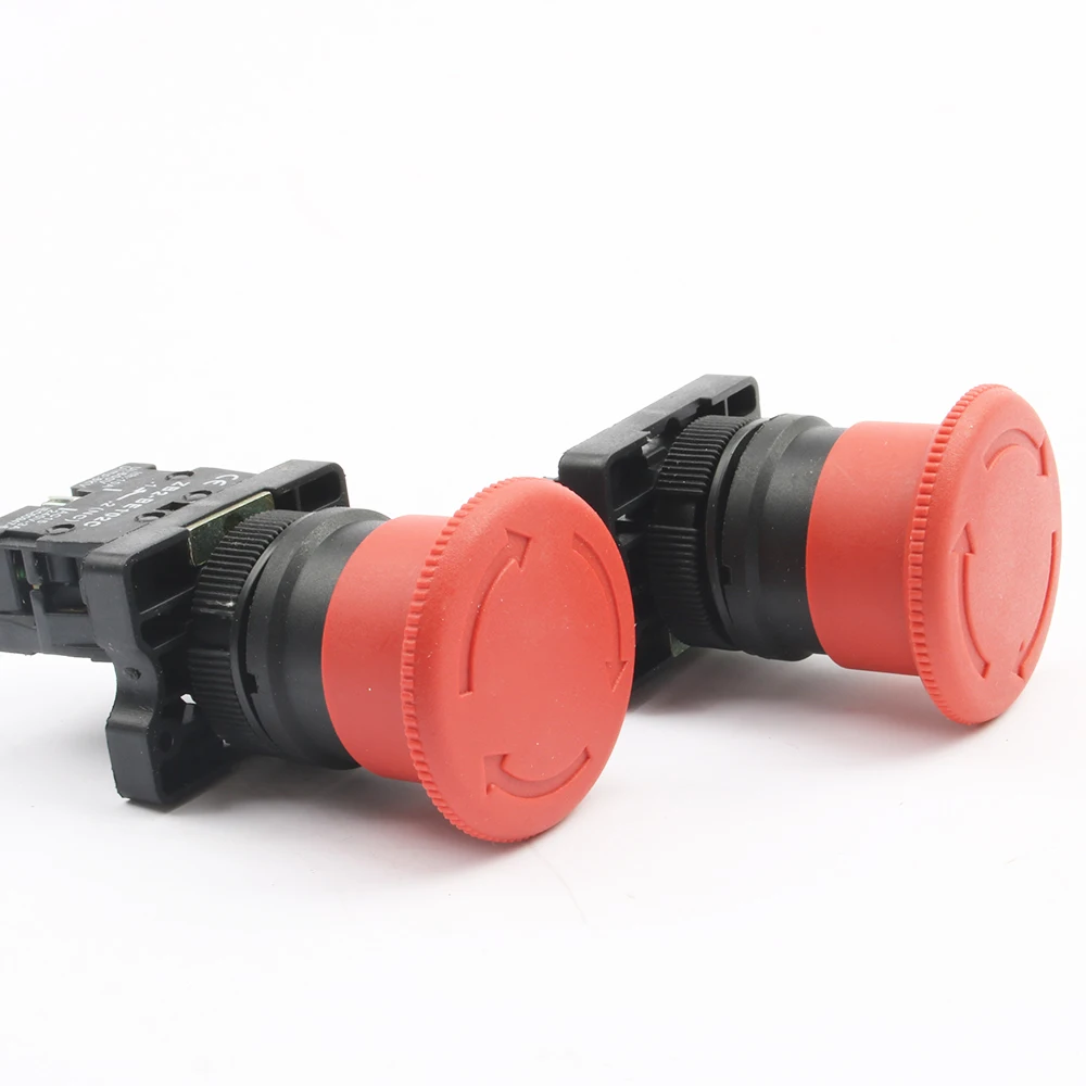 DIANQI XB2 ES542 xb2 es542 фиксацией кнопка грибок головки 40 мм кнопочный