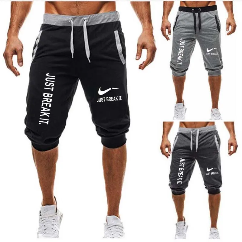 Горячее предложение! Распродажа! Nova Hot-Venda do Homem шорты Verao Moda повседневные шорты APENAS QUEBRA-LO impressao Basculador спортивные штаны