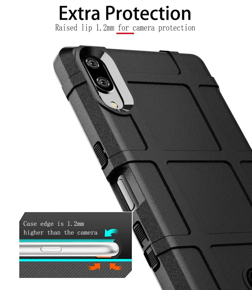 For Sony Xperia L3 Case Premium Fashion Soft Silicone TPU Shockproof Rugged Shield Mobile Phone Protection Back Cover Armor |