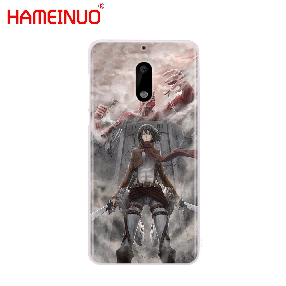 HAMEINUO аниме японский атака на Титанов Чехол для телефона Nokia 9 8 7 6 5 3 Lumia 640 640XL