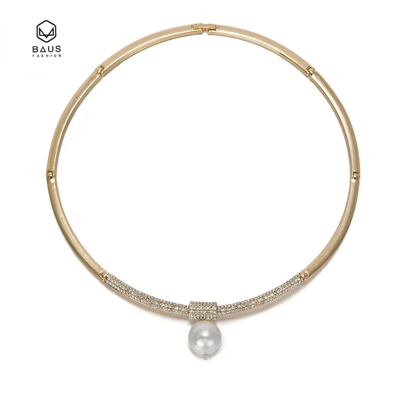 Женский комплект украшений BAUS свадебный ювелирный костюм золотистого цвета с