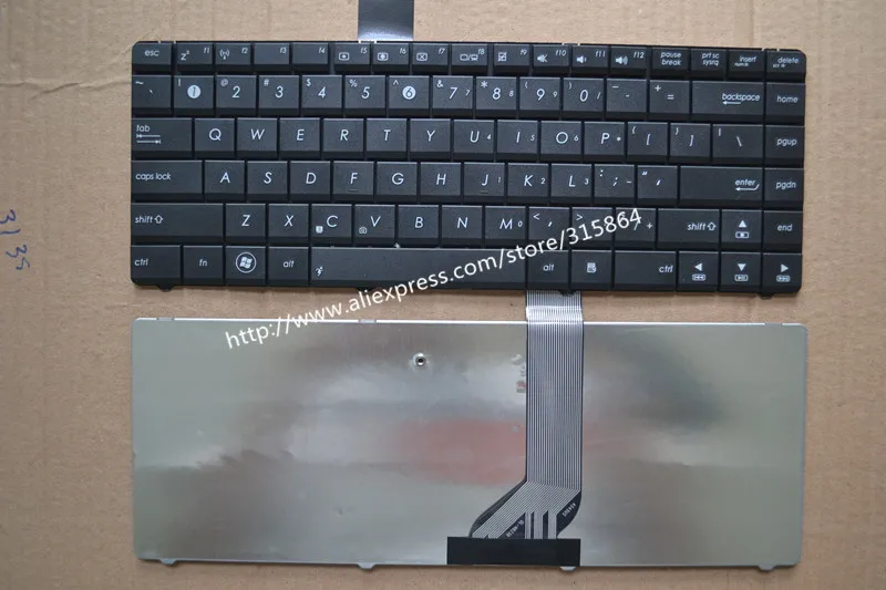

US New laptop keyboard for ASUS PRO45V P45V PR045V black