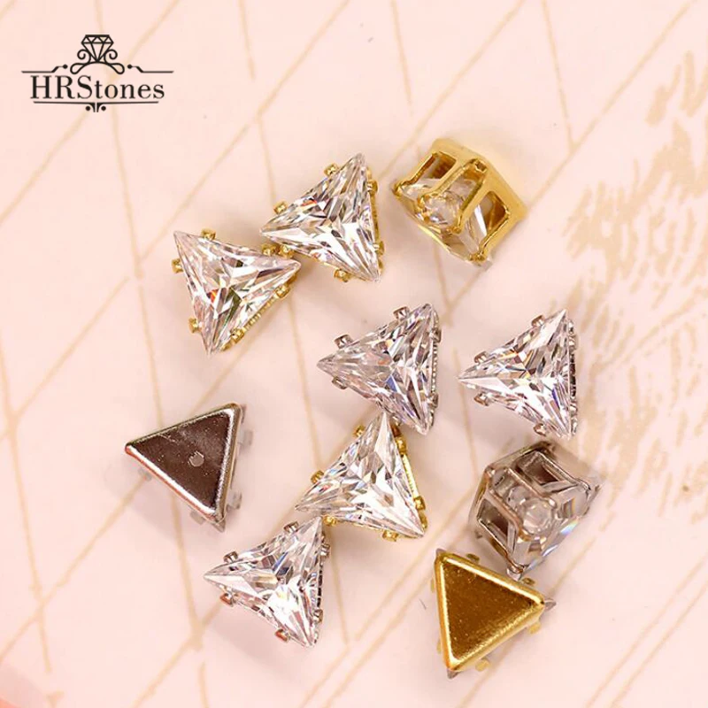 8 мм Циркон коготь стразы кольцо серьги DIY аксессуары для волос один багажная