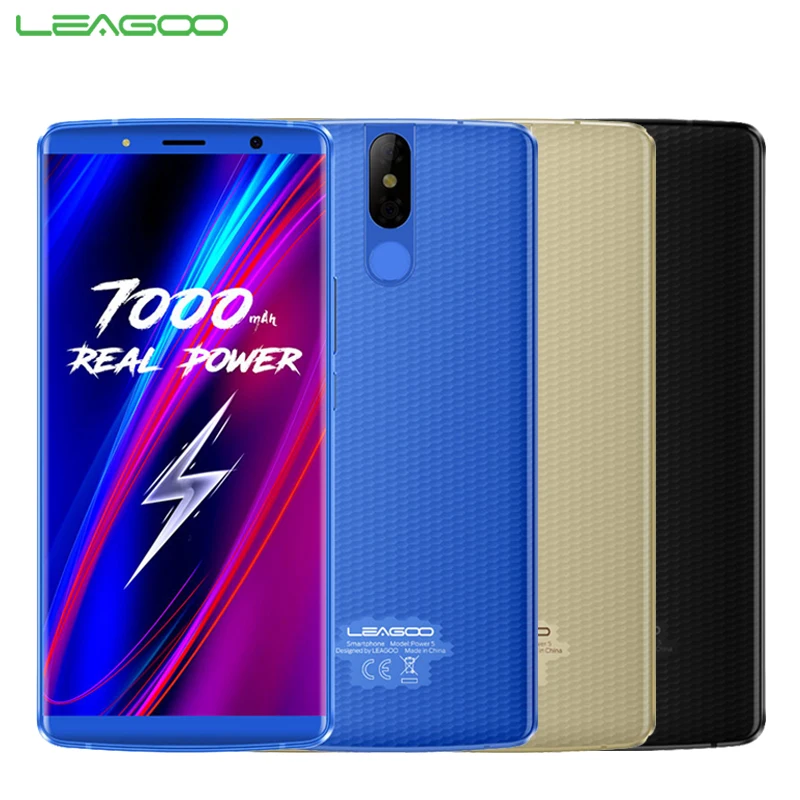 Leagoo power 5 мобильный телефон 99 дюймов 6 ГБ ОЗУ 64 Гб ПЗУ MT6763V Восьмиядерный Android 8 1