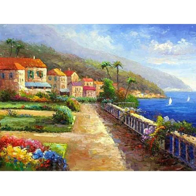 

New Arrivals 5D Diamond Painting Scenic Tree Full Square/Round Diamond Mosaic Diamond Embroidery Cross Stitch Landscape L983
